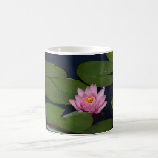 Rosa Wasserlilie Kaffeetasse (Mittel)