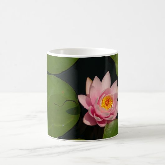 Rosa Wasserlilie Kaffeetasse (Mittel)