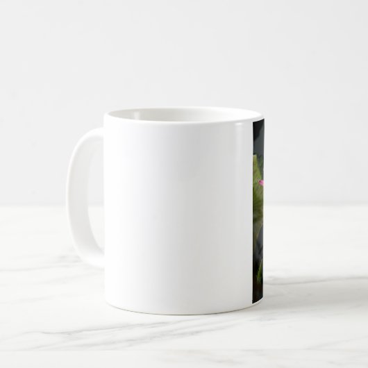 Rosa Wasserlilie Kaffeetasse (Vorderseite Links)