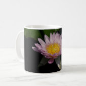 Rosa Wasserlilie Kaffeetasse (Vorderseite Links)