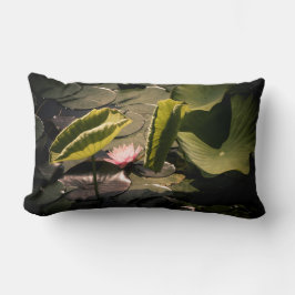 Rosa Wasserlilie Lendenkissen