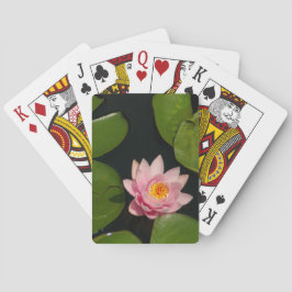 Rosa Wasserlilie Lotus Playing Cards Spielkarten