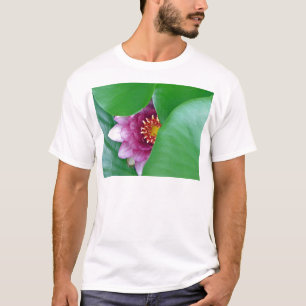Rosa Wasserlilie T-Shirt