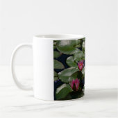 Rosa Wasserlilien Kaffeetasse (Links)