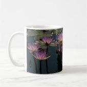Rosa Wasserlilien Kaffeetasse (Links)