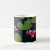 Rosa Wasserlilien Kaffeetasse (Mittel)