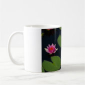 Rosa Wasserlilien Kaffeetasse (Links)