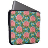 Rosa Wasserlilien, Libellen Laptop-Sieb Laptopschutzhülle (Vorne Rechts)