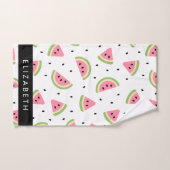 Rosa Wassermelonen, Wassermelonen, Ihr Name Badhandtuch Set (Handtuch)