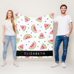 Rosa Wassermelonen, Wassermelonen, Ihr Name Fleecedecke
