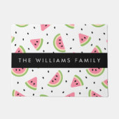 Rosa Wassermelonen, Wassermelonen, Ihr Name Fußmatte (Vorderseite)