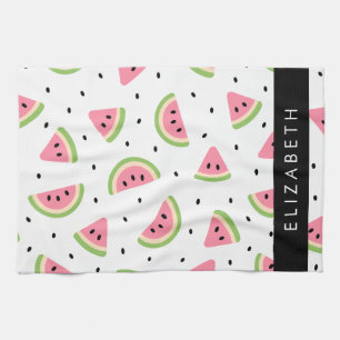 Rosa Wassermelonen, Wassermelonen, Ihr Name Geschirrtuch
