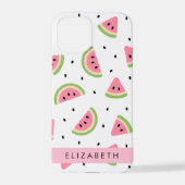 Rosa Wassermelonen, Wassermelonen, Ihr Name iPhone Hülle (Rückseite)