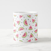 Rosa Wassermelonen, Wassermelonen, Ihr Name Jumbo-Tasse (Vorderseite)