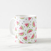 Rosa Wassermelonen, Wassermelonen, Ihr Name Kaffeetasse (Vorderseite Links)