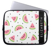 Rosa Wassermelonen, Wassermelonen, Ihr Name Laptopschutzhülle (Vorderseite)