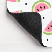 Rosa Wassermelonen, Wassermelonen, Ihr Name Mousepad (Ecke)