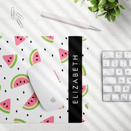 Rosa Wassermelonen, Wassermelonen, Ihr Name Mousepad