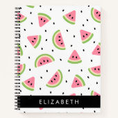 Rosa Wassermelonen, Wassermelonen, Ihr Name Notizblock (Vorderseite)