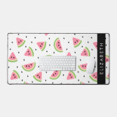 Rosa Wassermelonen, Wassermelonen, Ihr Name Schreibtischunterlage (Tastatur & Maus)