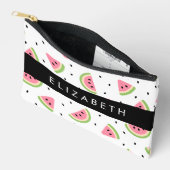 Rosa Wassermelonen, Wassermelonen, Ihr Name Zubehörtasche (Offen)