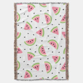Rosa Wassermelonen, Wassermelonen, Sommermuster Decke (Vorderseite Vertikal)