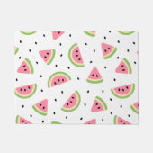 Rosa Wassermelonen, Wassermelonen, Sommermuster Fußmatte (Vorderseite)