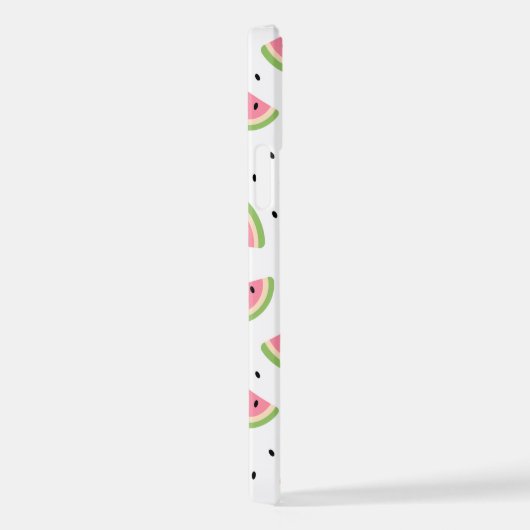 Rosa Wassermelonen, Wassermelonen, Sommermuster iPhone Hülle (Rechte Seite)