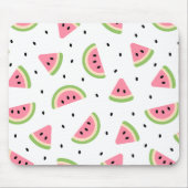 Rosa Wassermelonen, Wassermelonen, Sommermuster Mousepad (Vorne)