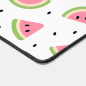 Rosa Wassermelonen, Wassermelonen, Sommermuster Schreibtischunterlage (Ecke)