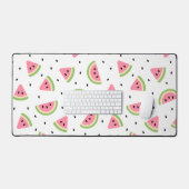 Rosa Wassermelonen, Wassermelonen, Sommermuster Schreibtischunterlage (Tastatur & Maus)