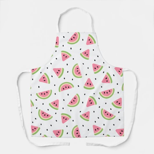 Rosa Wassermelonen, Wassermelonen, Sommermuster Schürze (Vorderseite)