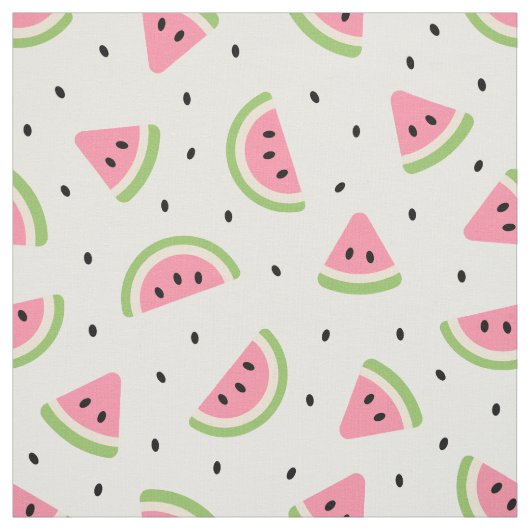 Rosa Wassermelonen, Wassermelonen, Sommermuster Stoff (Muster)