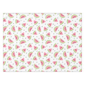 Rosa Wassermelonen, Wassermelonen, Sommermuster Tischdecke (Vorderseite (Horizontal))