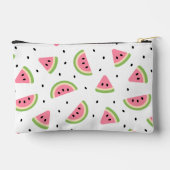 Rosa Wassermelonen, Wassermelonen, Sommermuster Zubehörtasche (Rückseite)