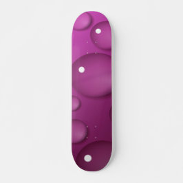 Rosa Wassertropfen Hintergrund Skateboard