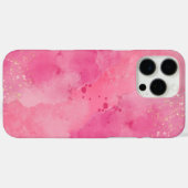 Rosa Watercolor Linktree | Case-Mate iPhone Hülle (Rückseite (Horizontal))