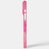 Rosa Watercolor Linktree | Case-Mate iPhone Hülle (Rückseite / Links)