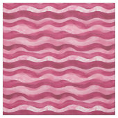 Rosa Watercolor Wavy Lines Stoff (Muster)