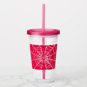 Rosa Web Acryltrinkbecher