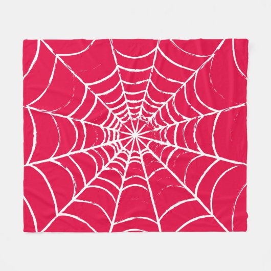 Rosa Web Fleecedecke (Vorderseite (Horizontal))