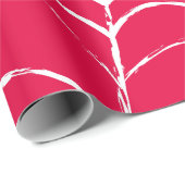 Rosa Web Geschenkpapier (Rolleneckpunkt)