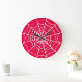 Rosa Web Große Wanduhr (Zuhause)