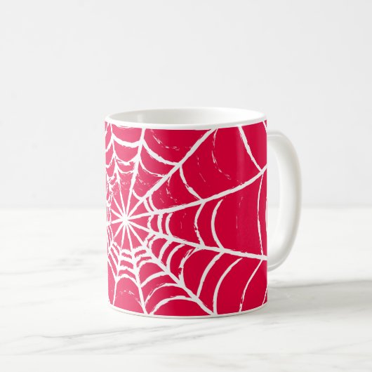 Rosa Web Kaffeetasse (VorderseiteRechts)