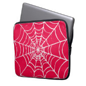 Rosa Web Laptopschutzhülle (Vorderseite Links)