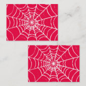 Rosa Web Mitteilungskarte (Vorne/Hinten)