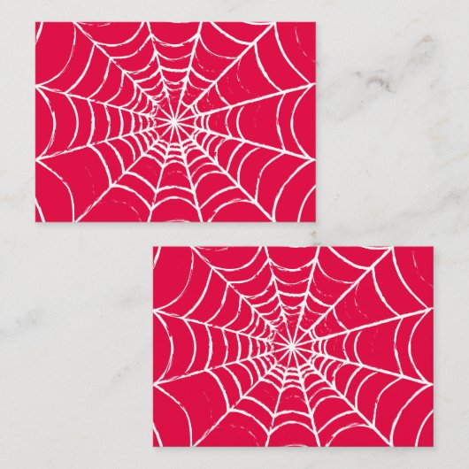 Rosa Web Mitteilungskarte (Vorne/Hinten)