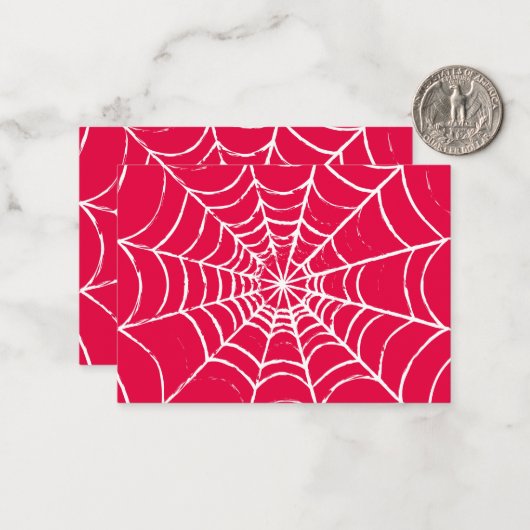 Rosa Web Mitteilungskarte (Vorderseite/Rückseite Beispiel)