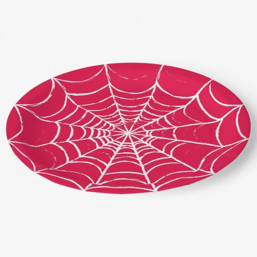 Rosa Web Pappteller (Schrägansicht)
