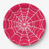 Rosa Web Pappteller (Vorderseite)